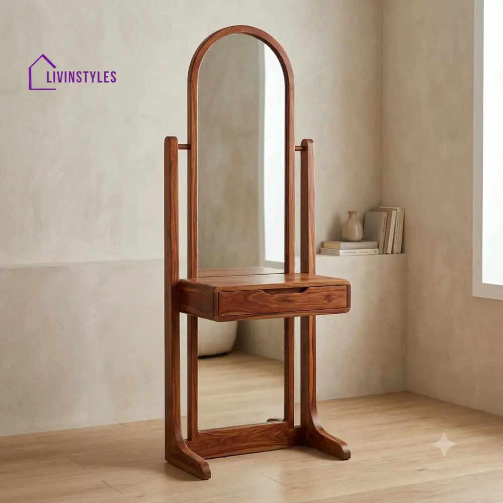 Bastien Premium Solid Wood Dressing Table for Bedroom | New Designer Dressing Unit