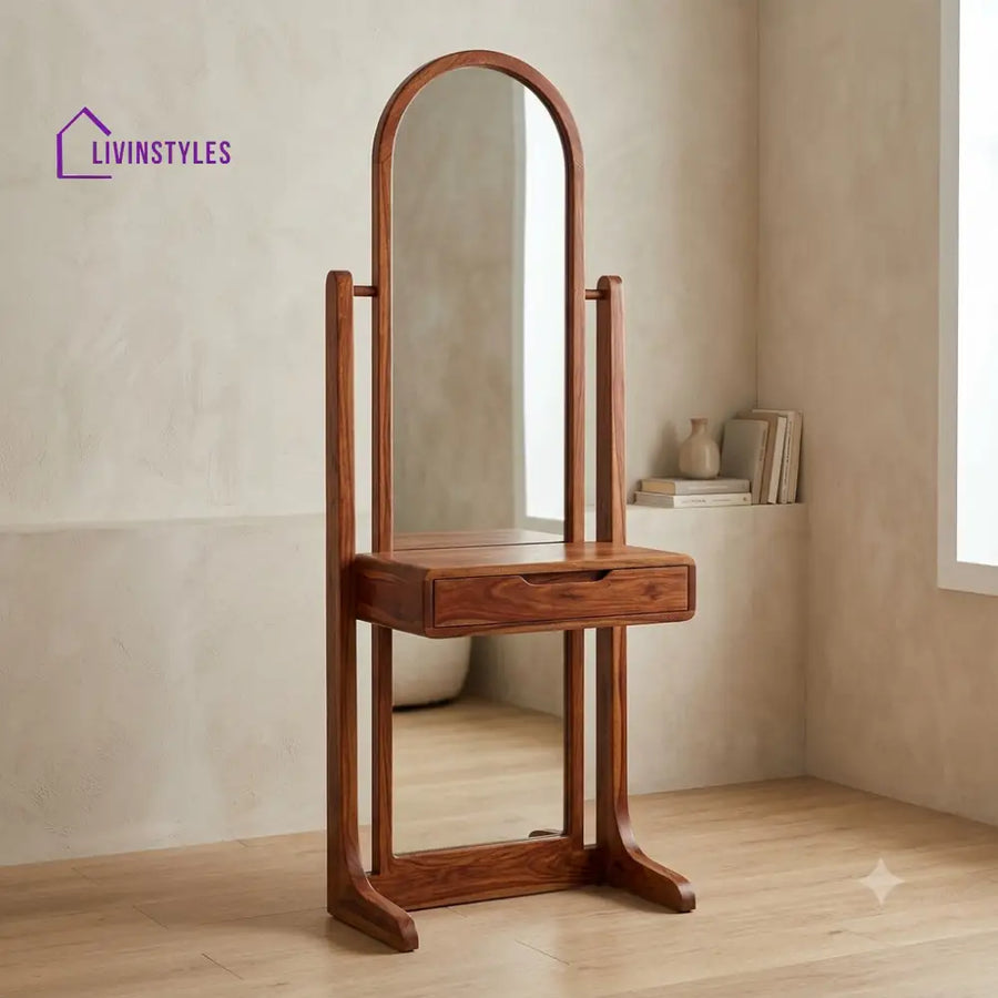 Bastien Premium Solid Wood Dressing Table for Bedroom | New Designer Dressing Unit