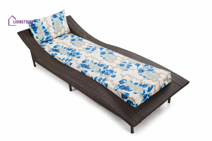 Beast Outdoor Swimming Poolside Lounger (Brown) - Loungers