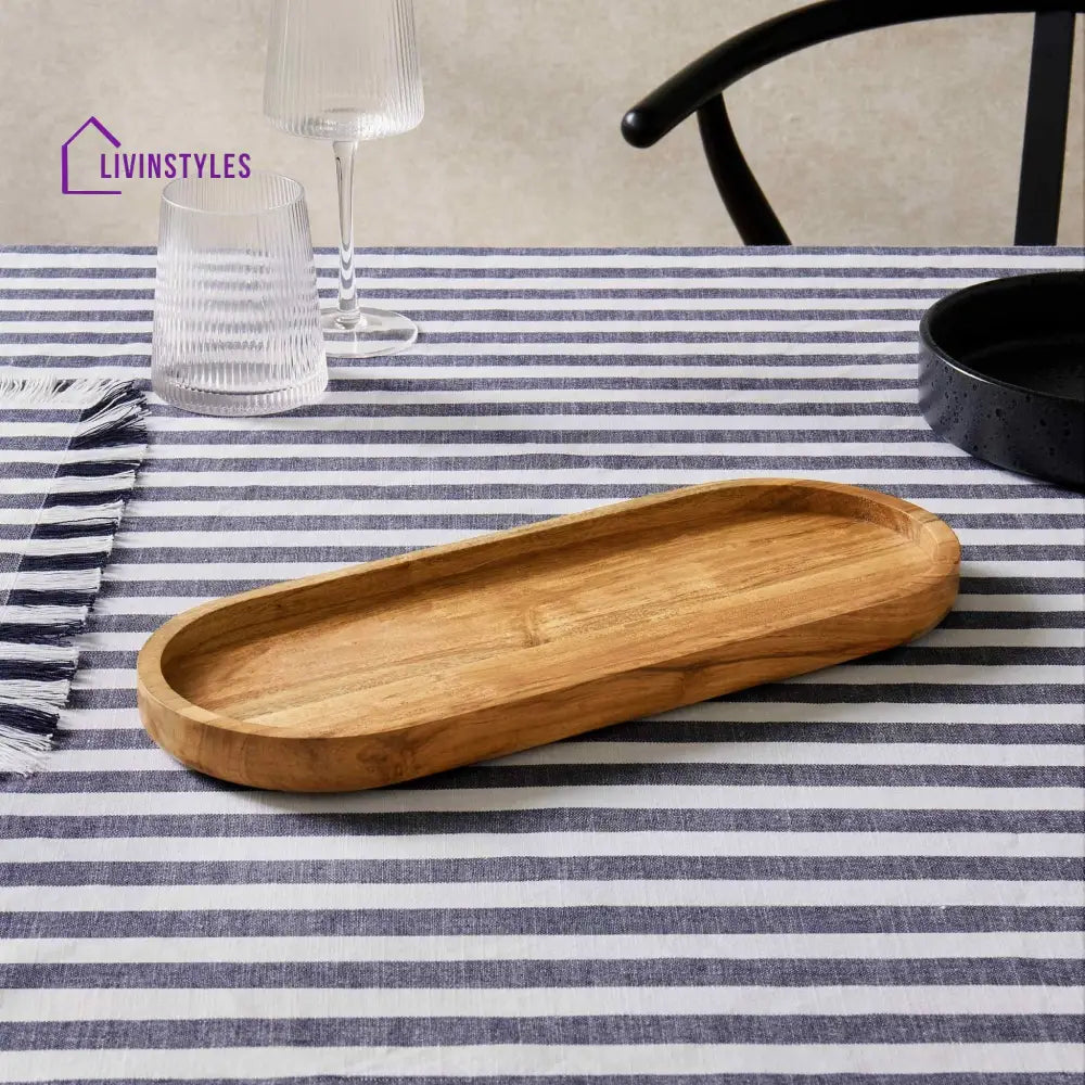 Beatriz Acacia Storage Tray - Natural Tray