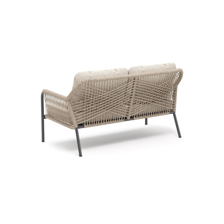 Morvos Outdoor Garden Balcony Sofa Set 2 Seater,2 Single seater and 2 Center Table Set (Tan)