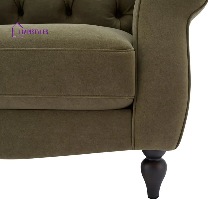 Berenice Armchair - Olive Green Sofas