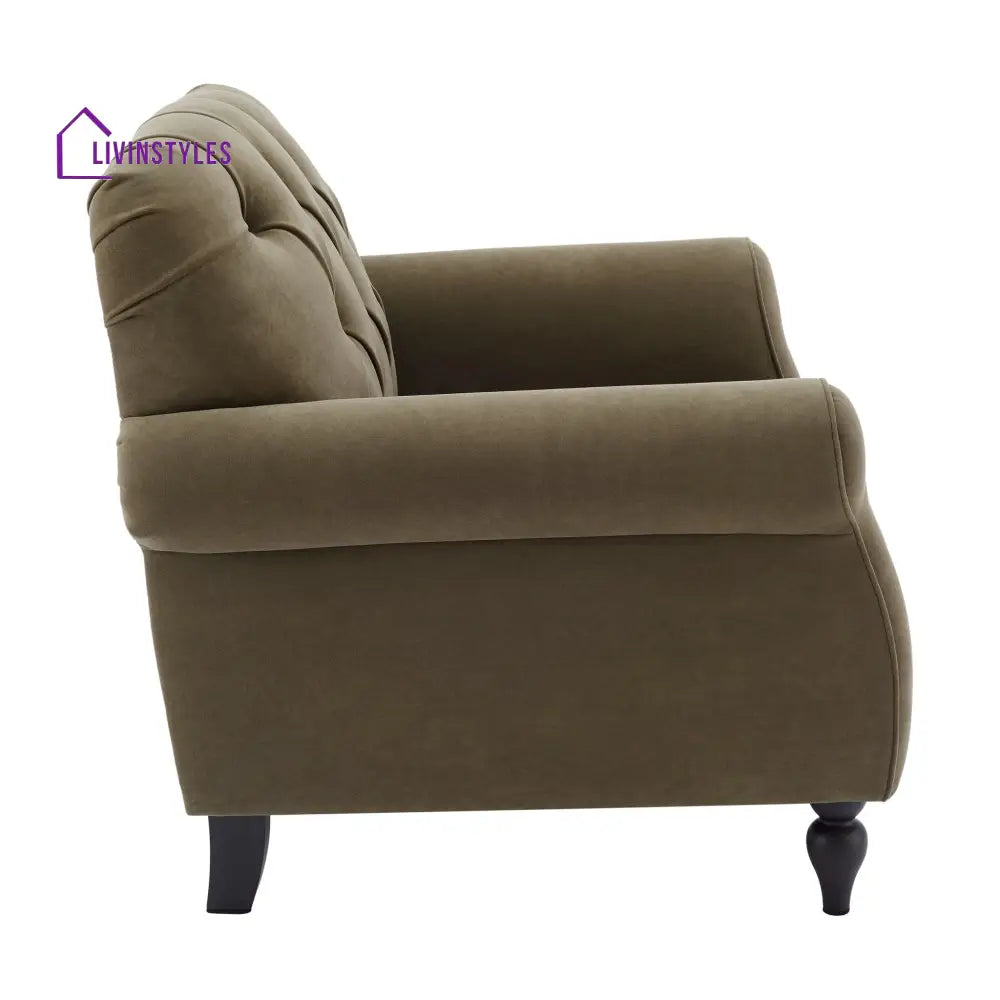 Berenice Armchair - Olive Green Sofas