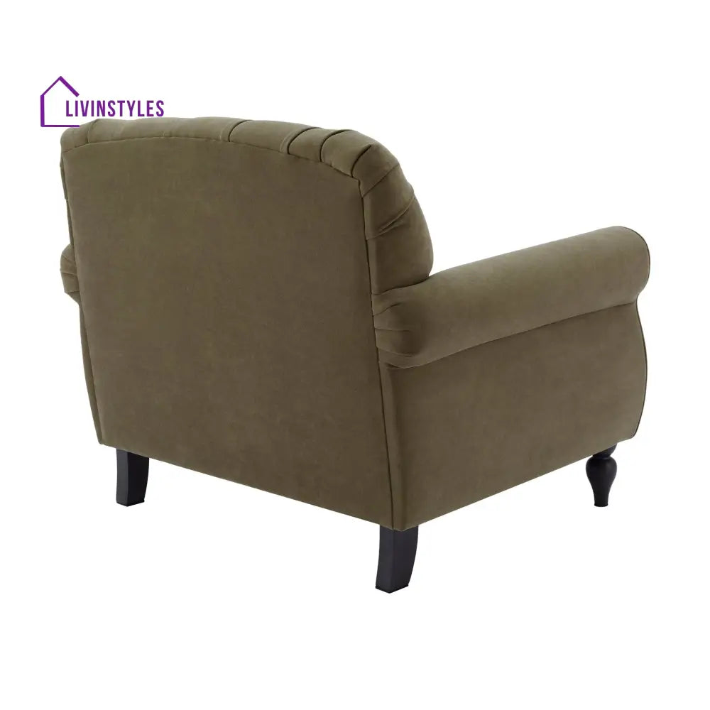 Berenice Armchair - Olive Green Sofas