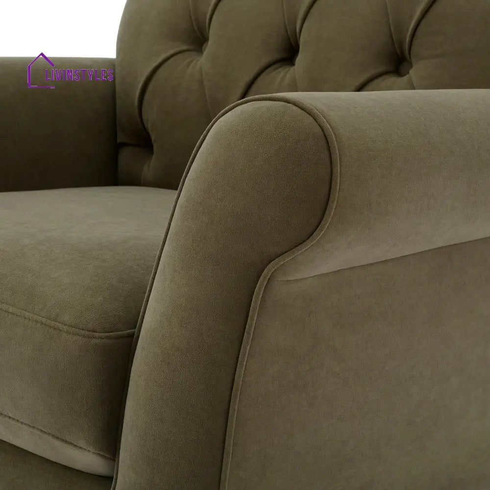 Berenice Armchair - Olive Green Sofas