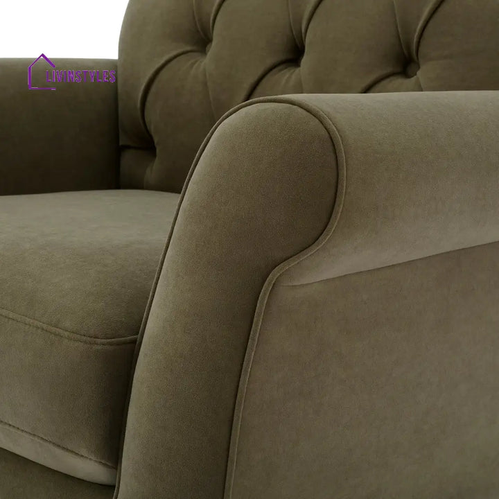 Berenice Armchair - Olive Green Sofas