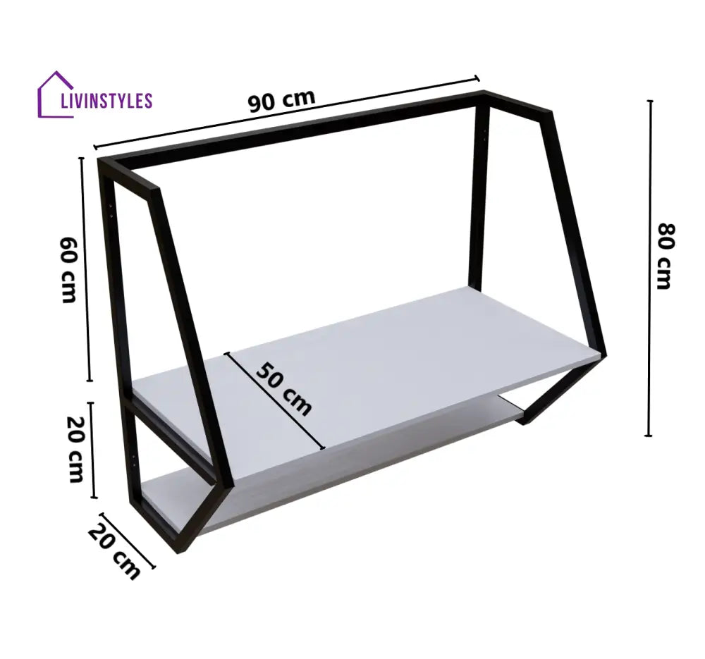 Berlin Wall Mounted Desk | Computer Table | Study Table for Home - Desks