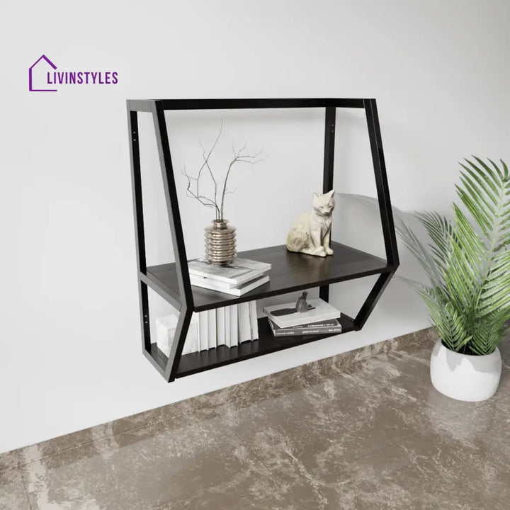 Berlin Wall Mounted Desk | Computer Table | Study Table for Home - Small / Brown - Desks