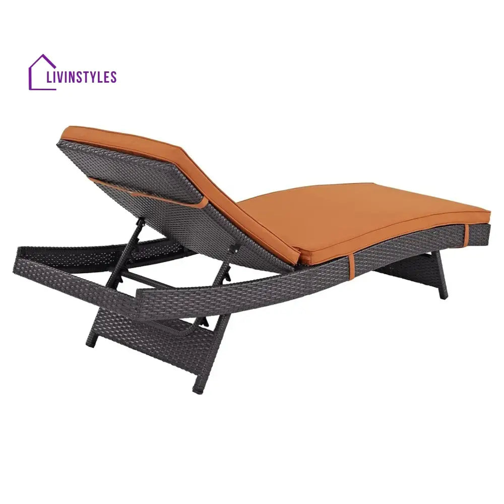 Bettina Outdoor Rattan Wicker Chaise Lounger For Poolside - Lounger Set