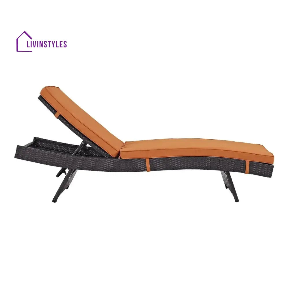 Bettina Outdoor Rattan Wicker Chaise Lounger For Poolside - Lounger Set