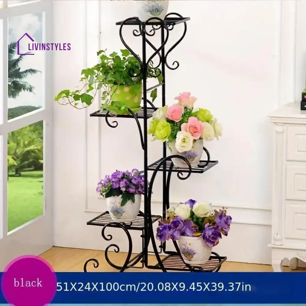 Bharat Metal Plant Stand For Balcony