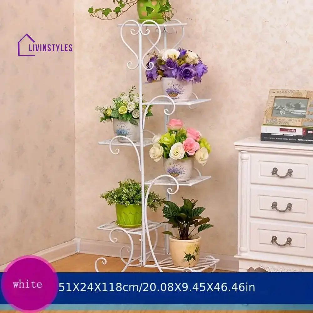 Bharat Metal Plant Stand For Balcony