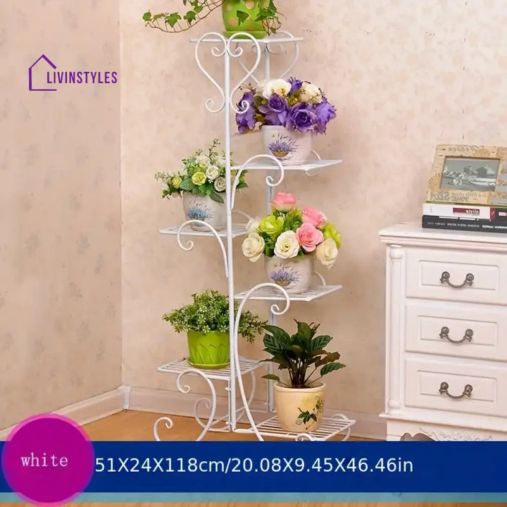 Bharat Metal Plant Stand For Balcony