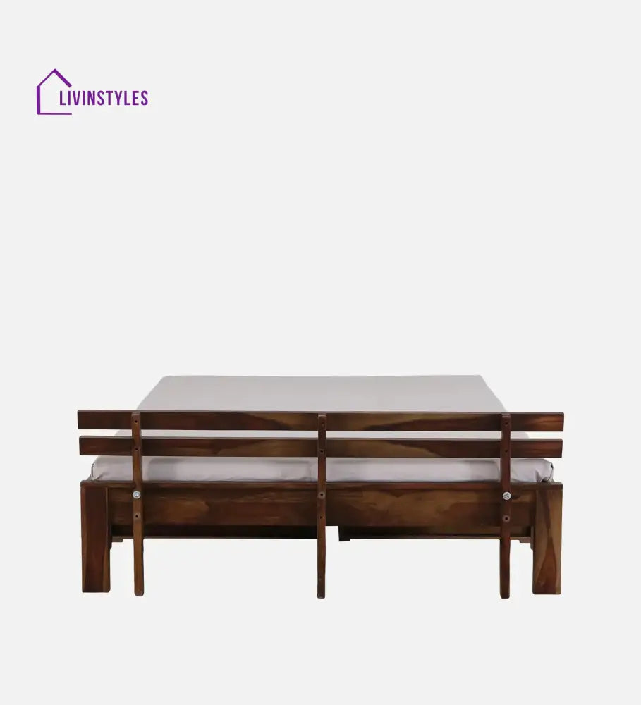 Amol Sheesham Wood Bed With Drawer Storage Bedroom Furniture Sets