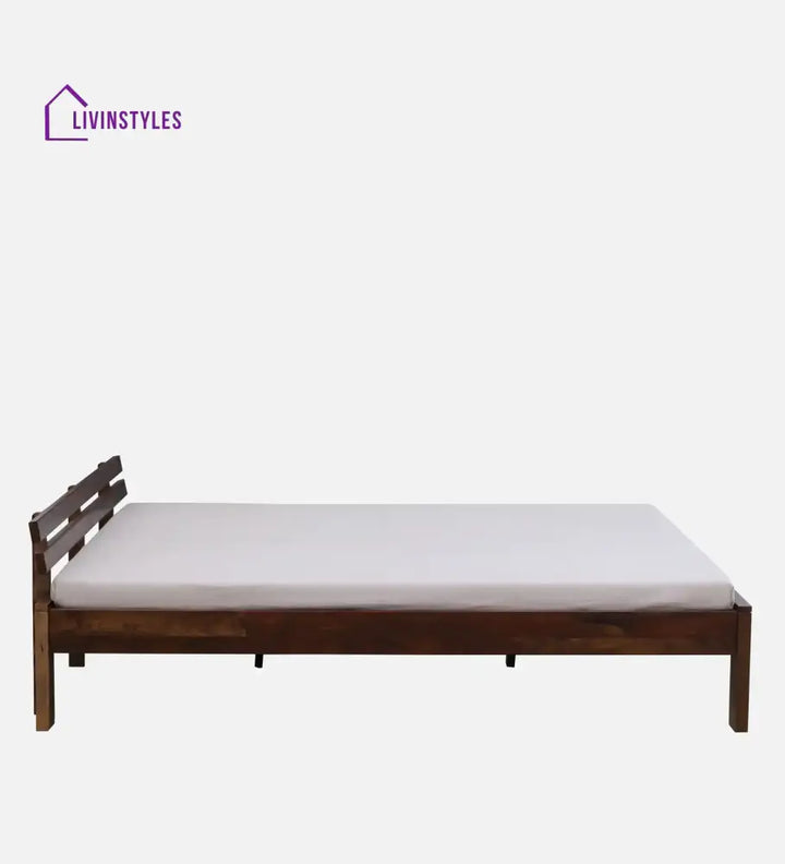 Amol Sheesham Wood Beds Bed without storage