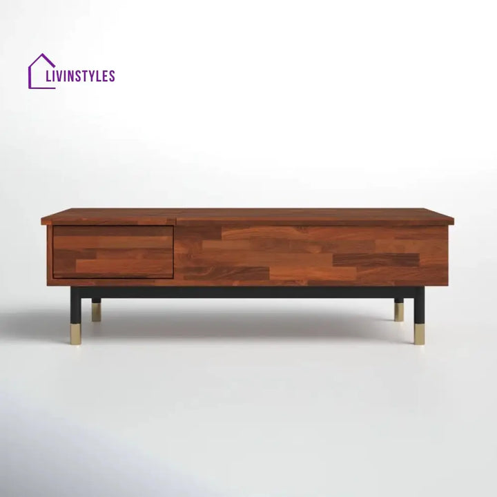 Bhavna Solid Wood Lift Top Coffee Table for Living Room
