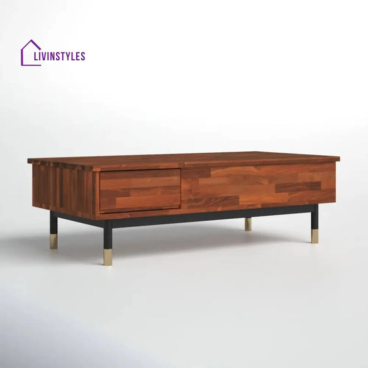 Bhavna Solid Wood Lift Top Coffee Table for Living Room