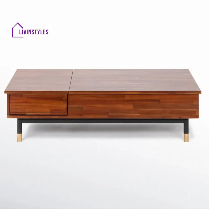 Bhavna Solid Wood Lift Top Coffee Table for Living Room