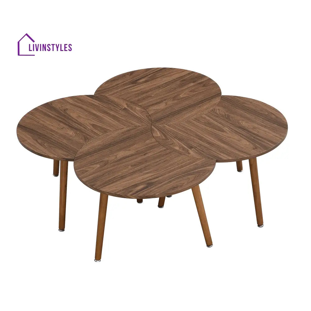 Monza 4-in-1 Walnut Effect Coffee Table Coffee Tables & Nesting Tables