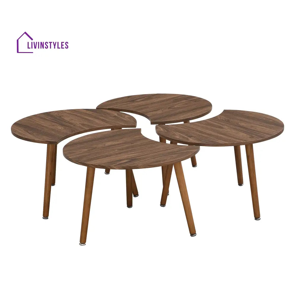 Monza 4-in-1 Walnut Effect Coffee Table Coffee Tables & Nesting Tables