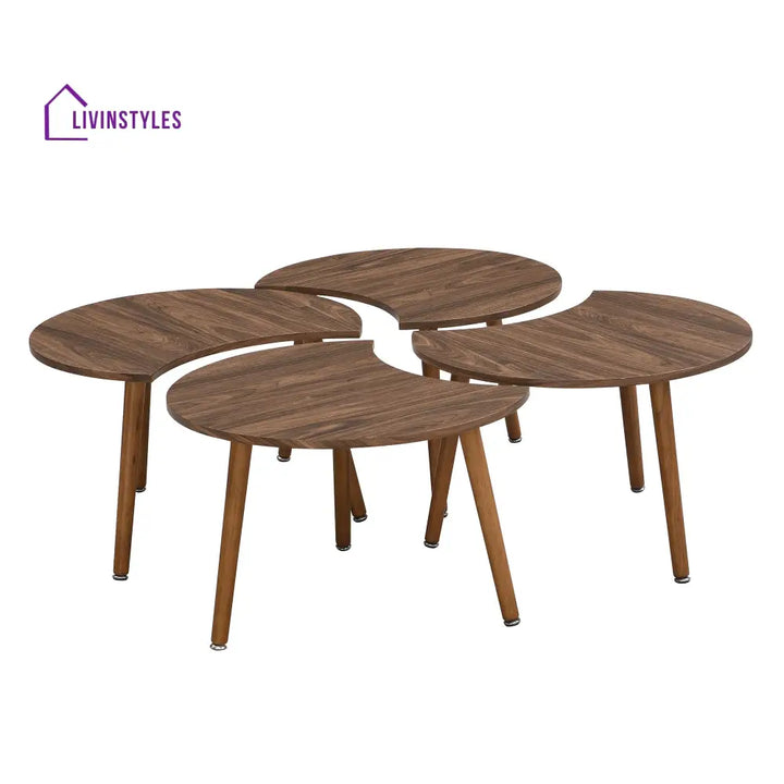 Monza 4-in-1 Walnut Effect Coffee Table Coffee Tables & Nesting Tables
