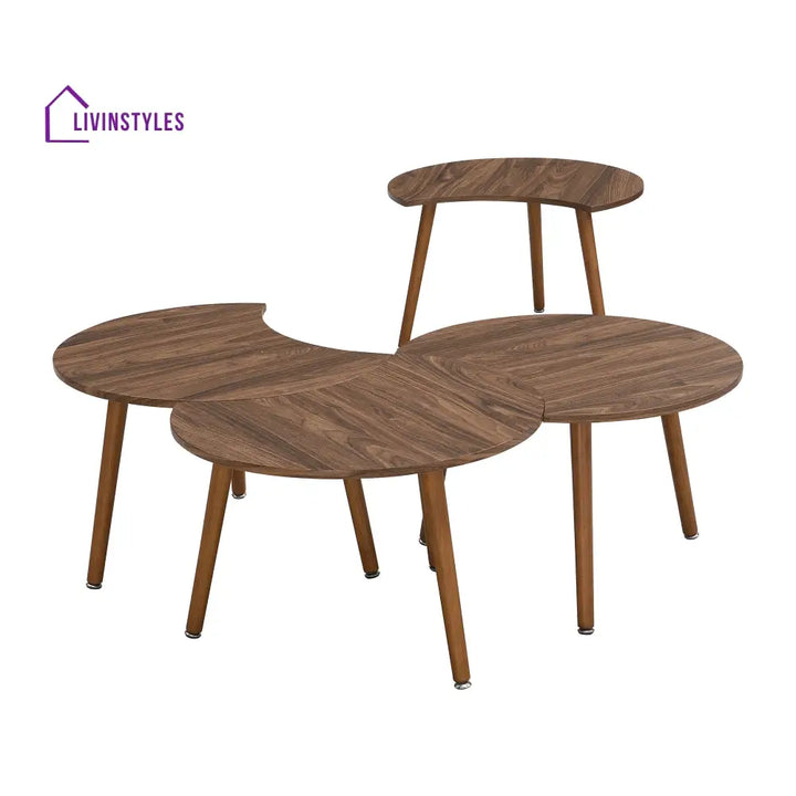 Monza 4-in-1 Walnut Effect Coffee Table Coffee Tables & Nesting Tables
