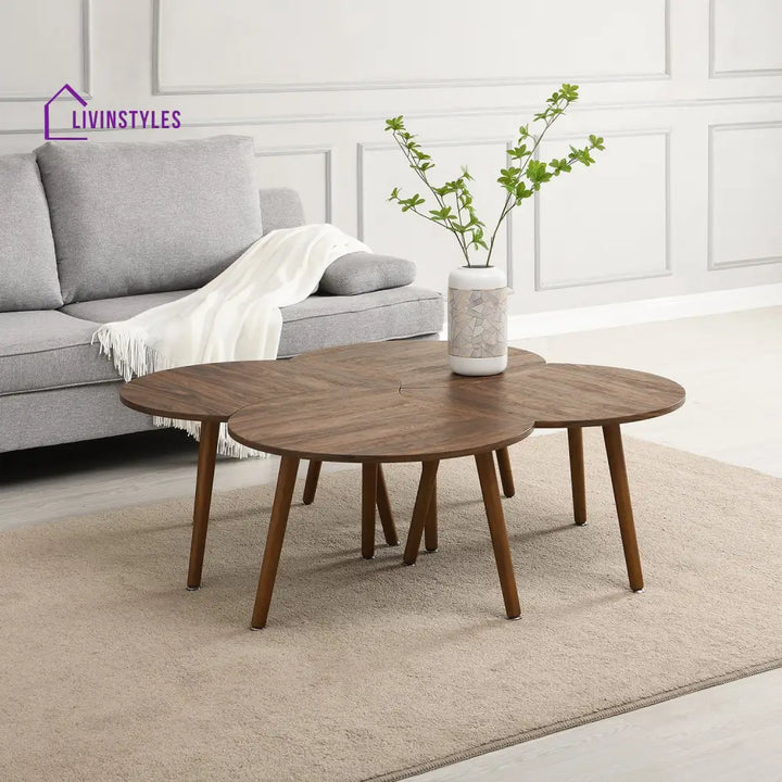 Monza 4-in-1 Walnut Effect Coffee Table Coffee Tables & Nesting Tables