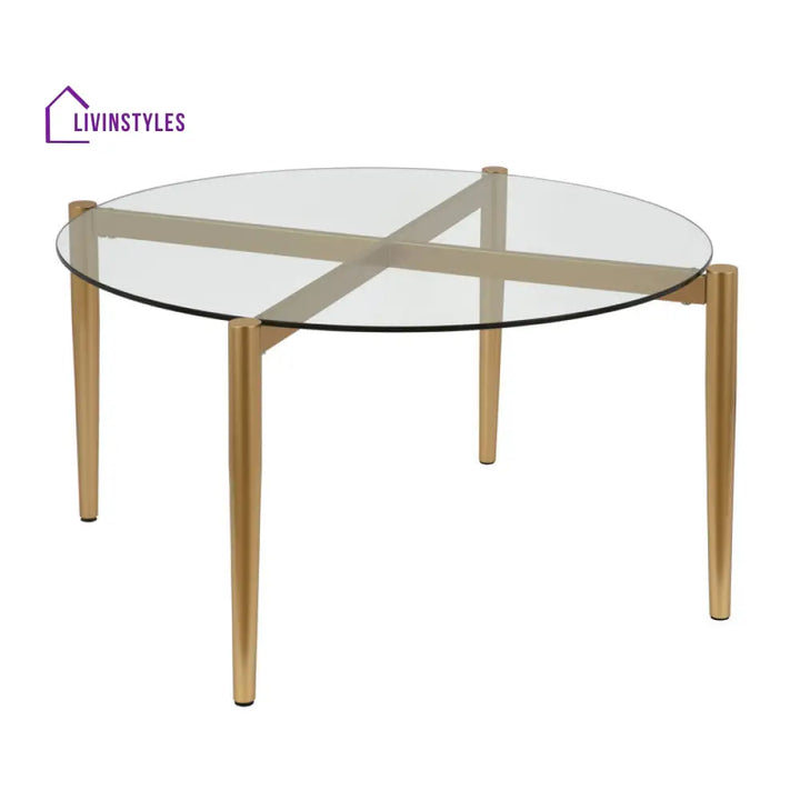 Bhavya Metal Coffee Table For Living Room