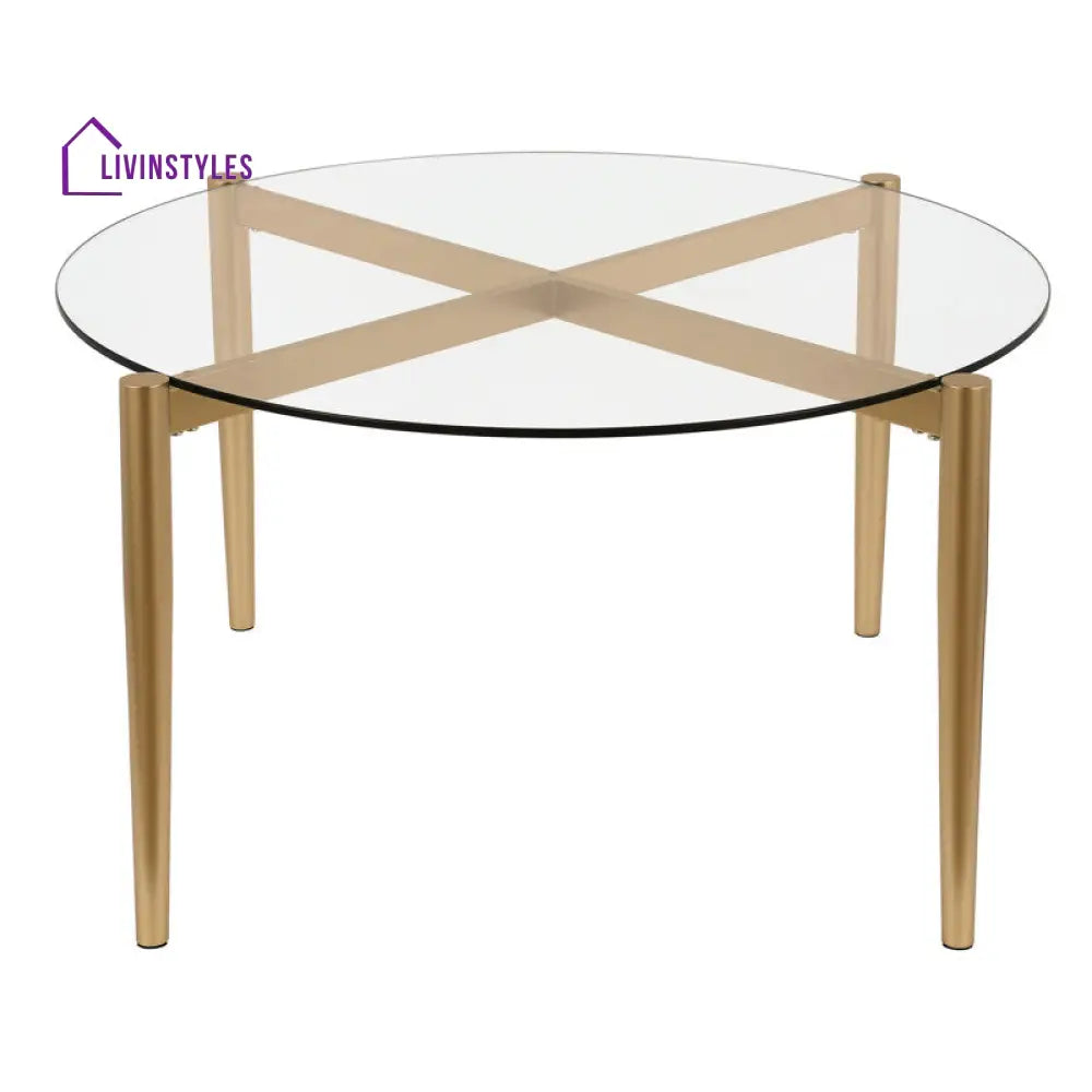 Bhavya Metal Coffee Table For Living Room