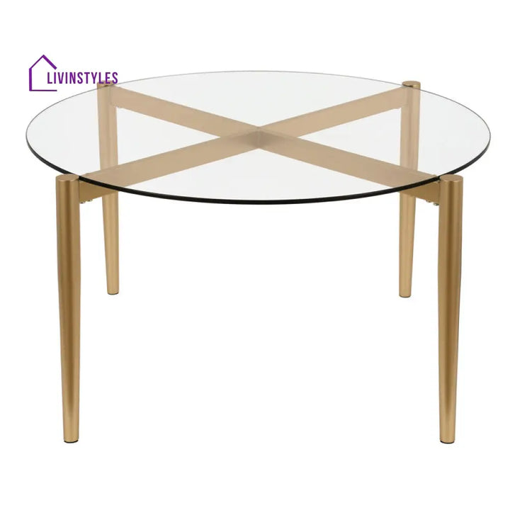 Bhavya Metal Coffee Table For Living Room