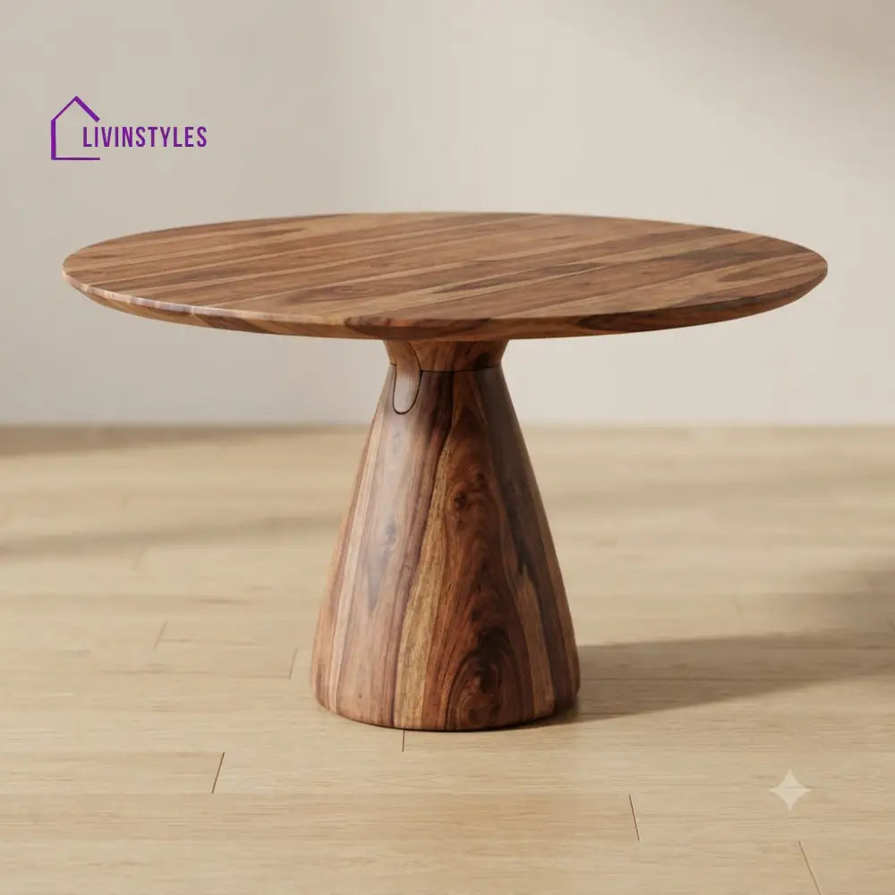 Bhoomija Wooden Round Dining Table