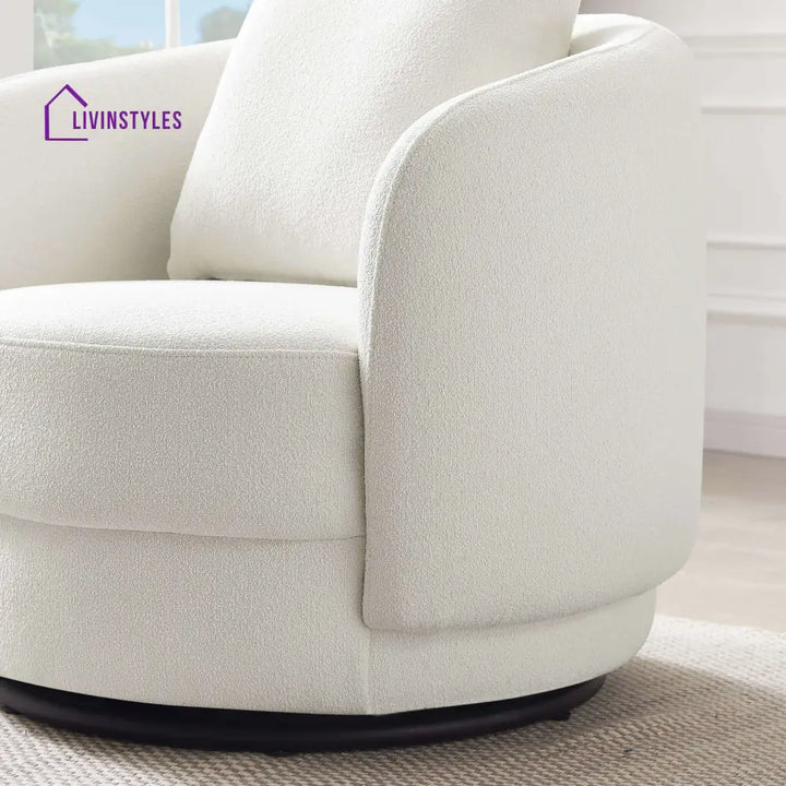 Bhuvika 360 Rotating Living Room Chair