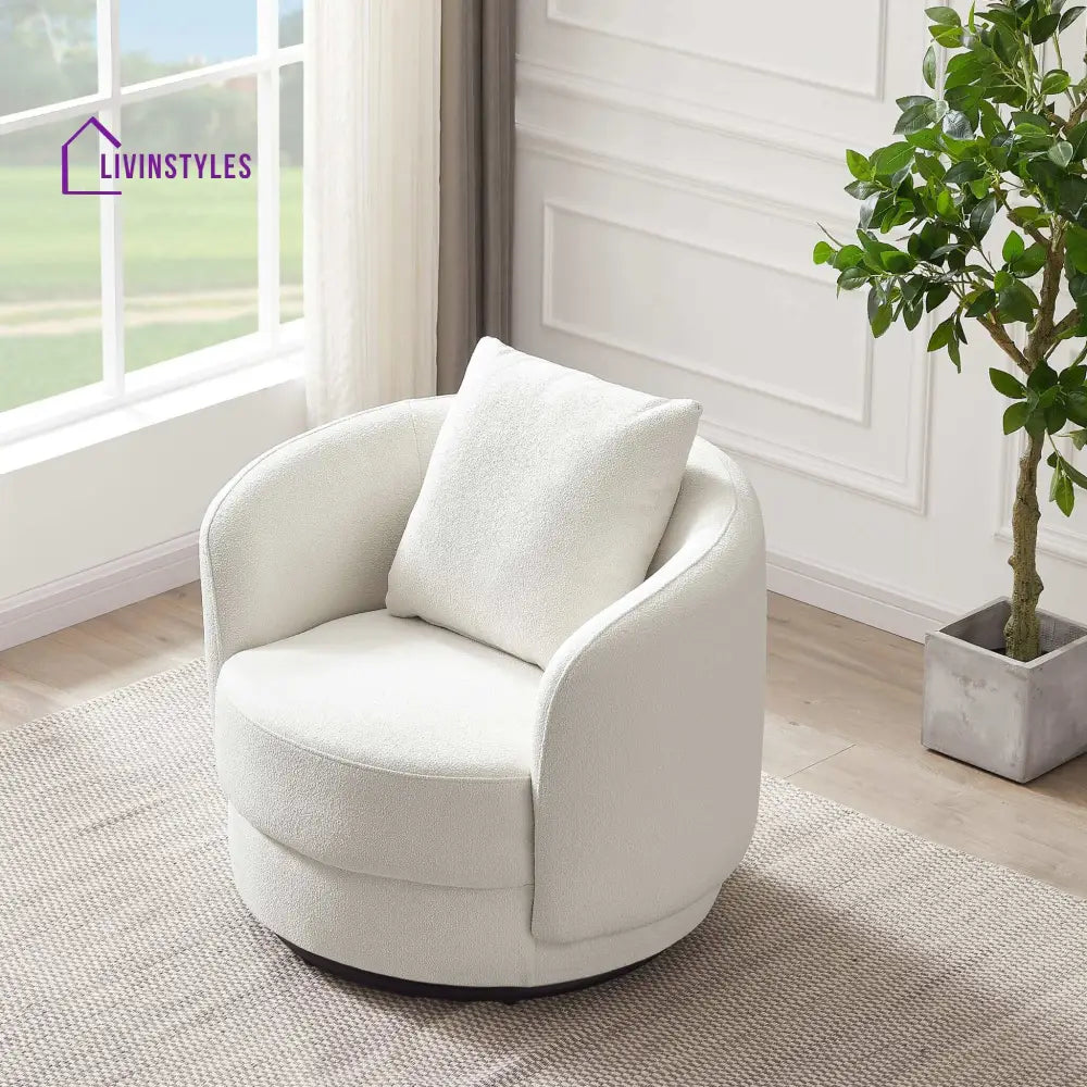 Bhuvika 360 Rotating Living Room Chair