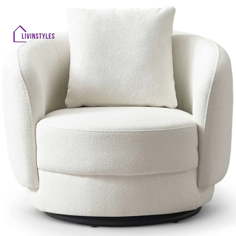Bhuvika 360 Rotating Living Room Chair