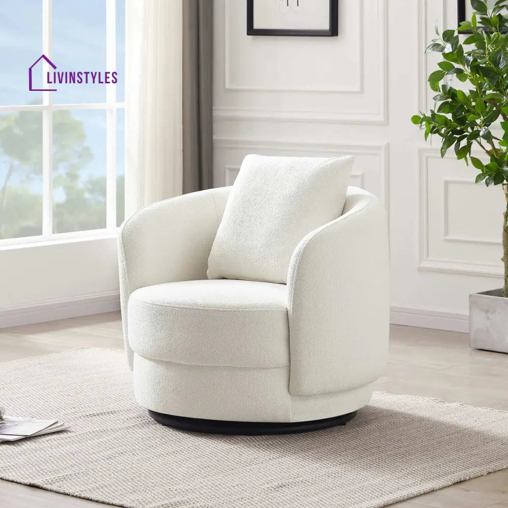 Bhuvika 360 Rotating Living Room Chair