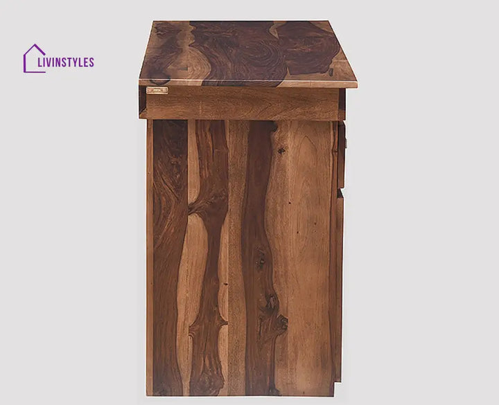 Bianca Solid Wood Writing Study Table Study Laptop Desk with Drawer Study Table