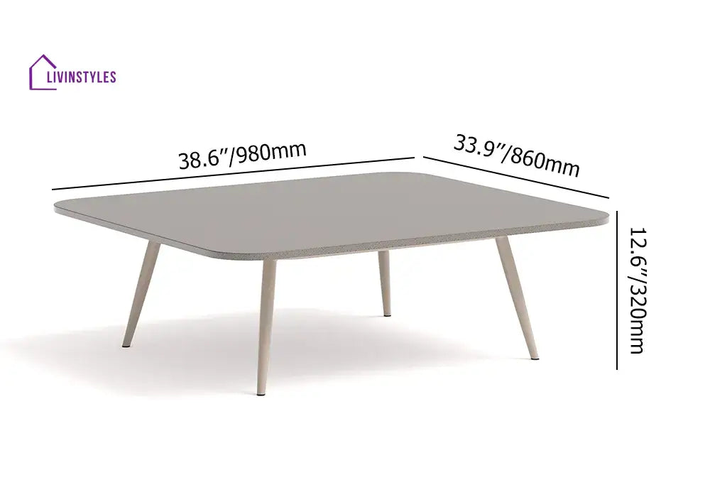 Bifrox Outdoor Garden Balcony Sofa Set 2 Seater 2 Single seater and 1 Center Table Set Braid & Rope (Beige + Grey)