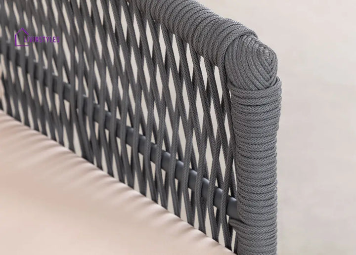 Bilbao Outdoor Sofa Set 2 Seater 2 Single seater Set Braided & Rope - Sofa Sets