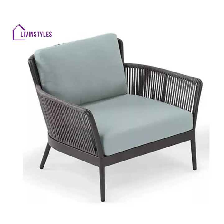 Binita Outdoor 3 Piece All-Weather Rope Patio Set - Patio Set