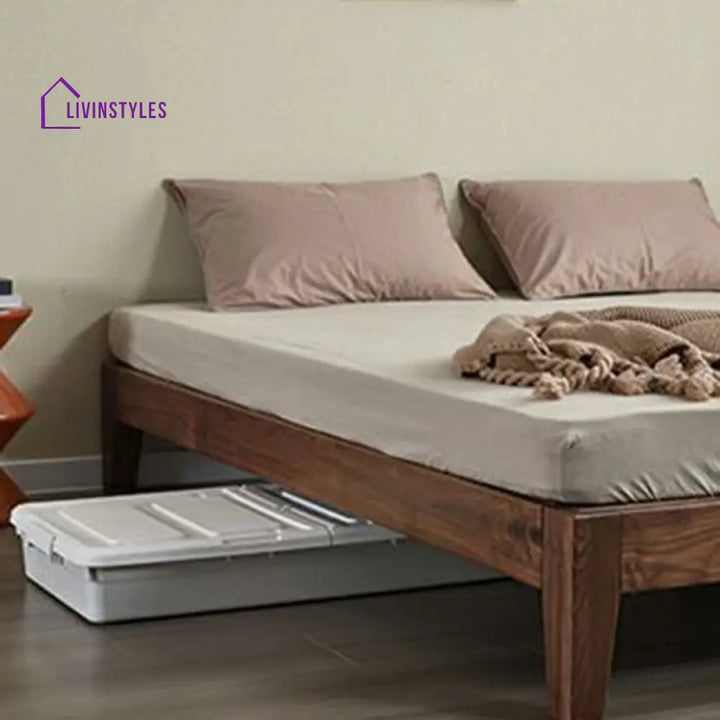 Biran Solid Wood Bed without Storage
