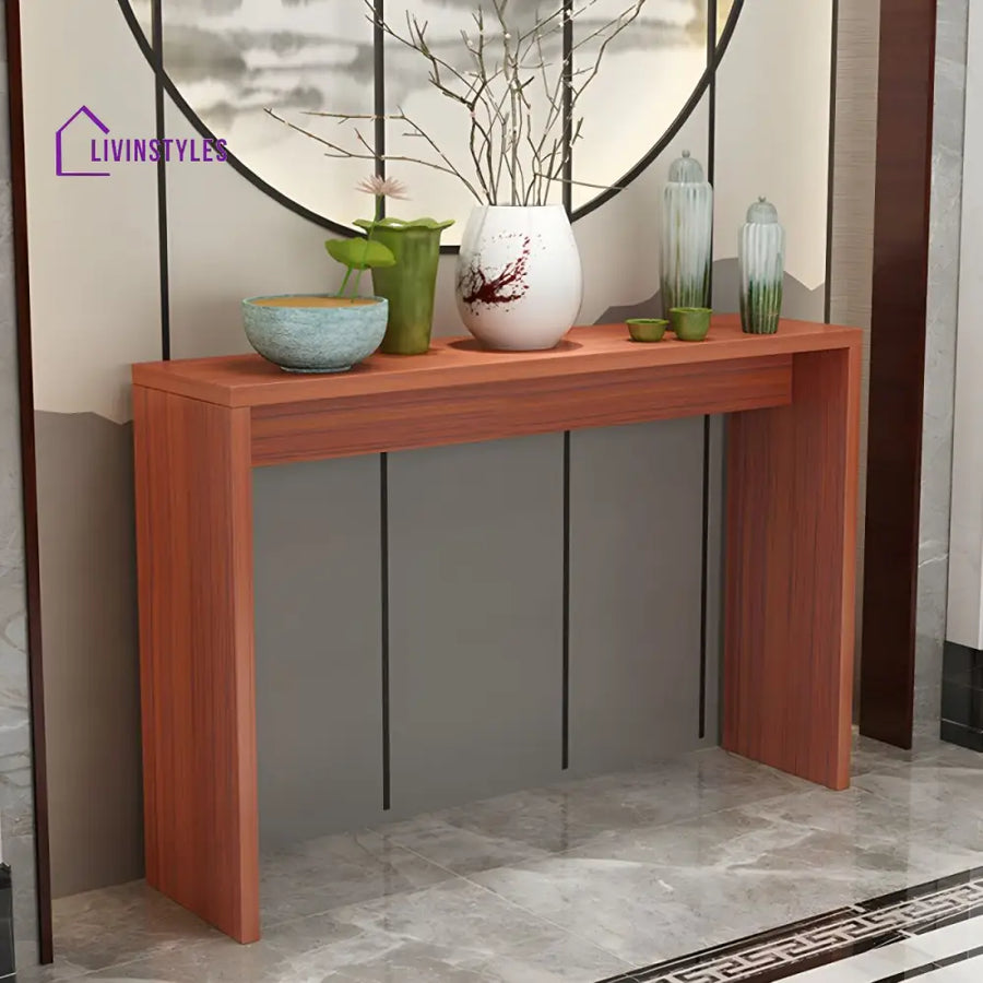 Biran Solid Wood Console Table for Living Room