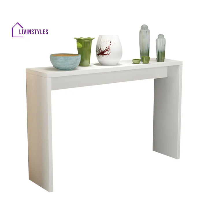 Biran Solid Wood Console Table for Living Room