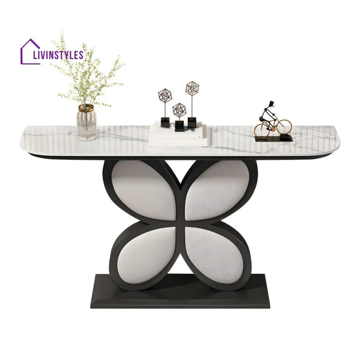 Biran Stainless Steel Living Room Console Table