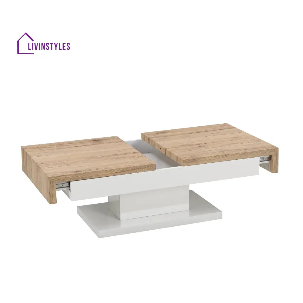Blythe Two Block Sliding Storage Coffee Table Coffee Tables & Nesting Tables
