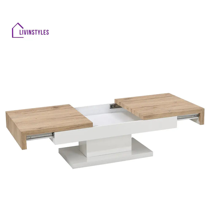 Blythe Two Block Sliding Storage Coffee Table Coffee Tables & Nesting Tables
