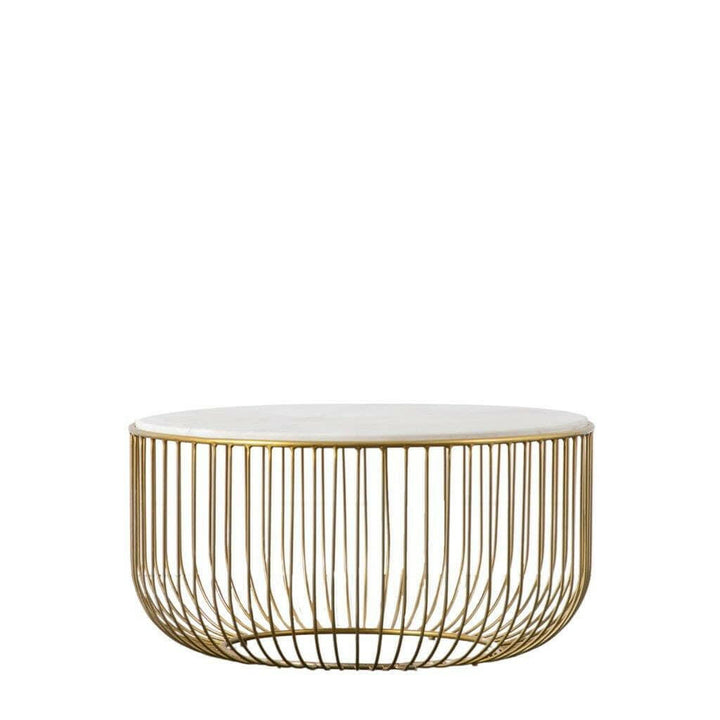 Juhi Coffee Table Gold Living