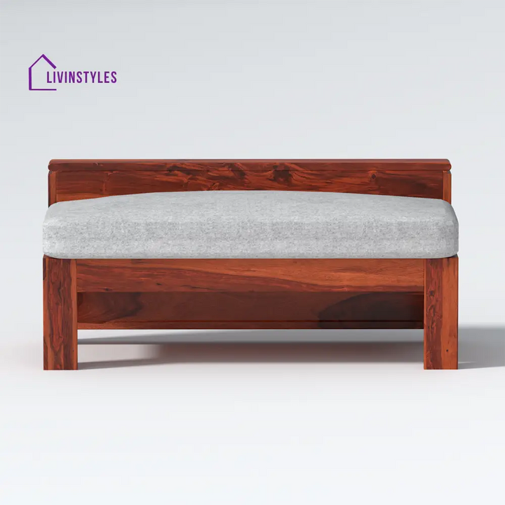 Bogdan L Shape Sheesham Wood Sofa In Light Honey sofa