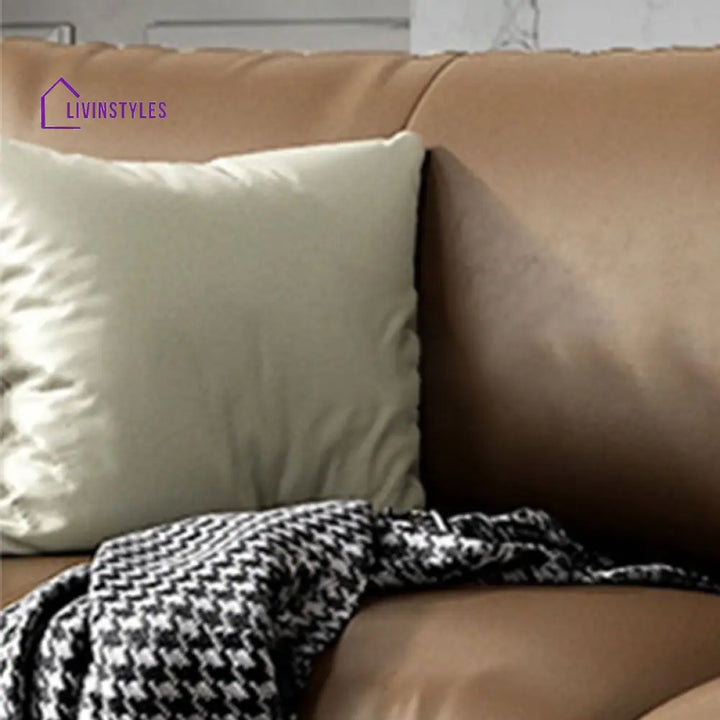 Bogdan Leatherette 3 Seater Sofa for Living Room