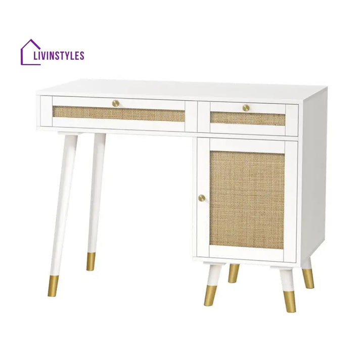 Bogdan Solid Wood Study Table for Students