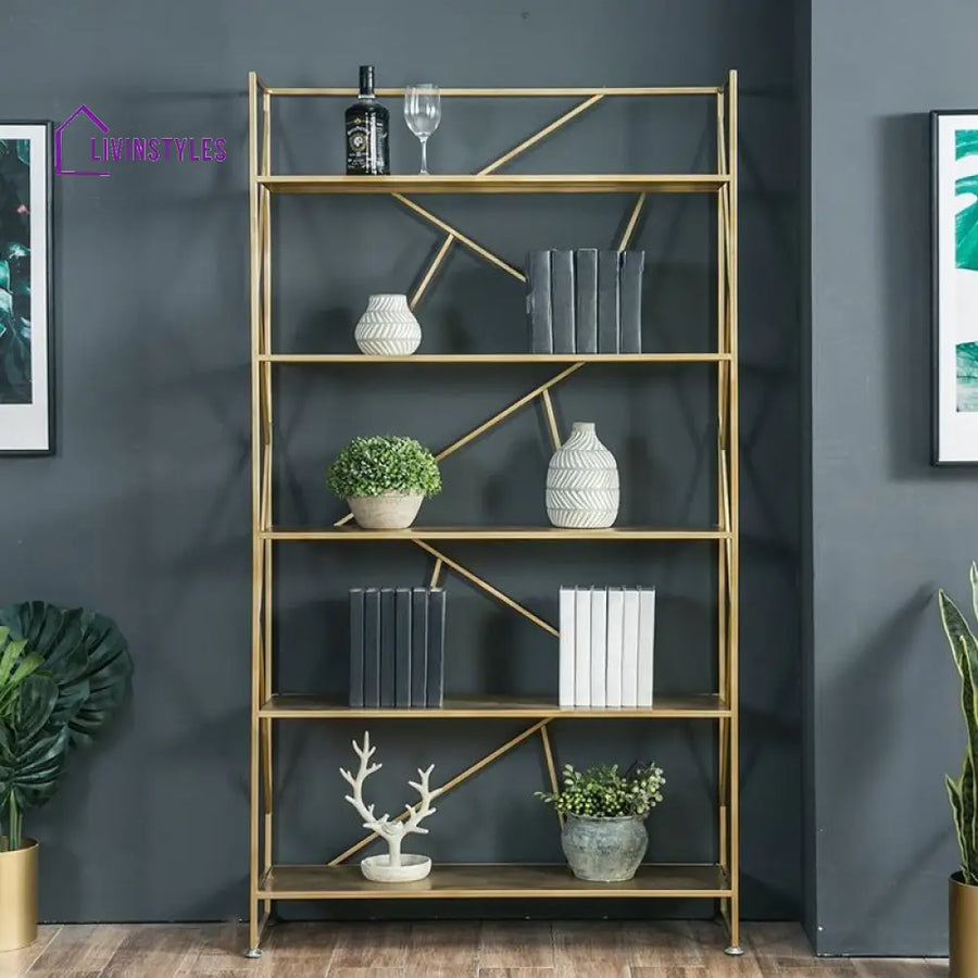 Bogdan Stainless Steel Bookshelves